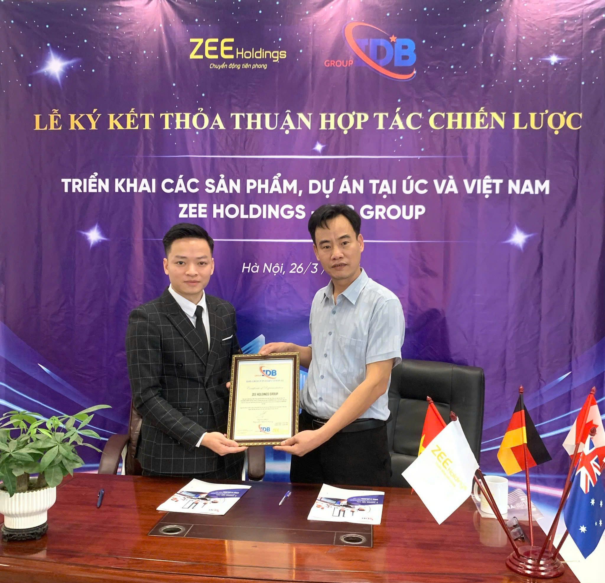 THƯ NGỎ TỪ ZEE HOLDINGS